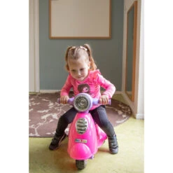 Eco Toys Retro Pink Loopscooter 605 -Baby Thuis Verkoop eco toys retro pink loopscooter 605 05