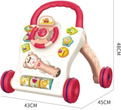 Eco Toys Roze Loopwagen Met Muziek CH79862 -Baby Thuis Verkoop eco toys roze loopwagen met muziek ch79862 001 1920x1920