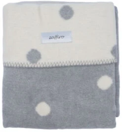 Zaffiro Ecru & Grijs Gestipt 75 X 100 Cm Wiegdeken 14970 -Baby Thuis Verkoop ecrugrijsstippendeken 5