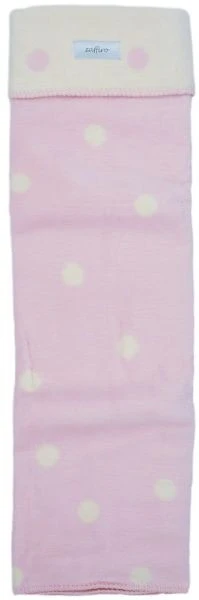 Zaffiro Ecru & Roze Gestipt 75 X 100 Cm Wiegdeken 14994 4 Zaffiro Ecru & Roze Gestipt 75 X 100 Cm Wiegdeken 14994 - Afbeelding 2