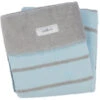 Zaffiro Grijs & Lichtblauw Gestreept 75 X 100 Cm Wiegdeken 15205 -Baby Thuis Verkoop grijsblauwstrepen 4