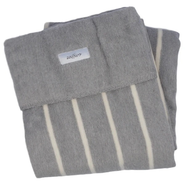 Zaffiro Grijs & Ecru Gestreept 100 X 150 Cm Ledikantdeken 15366 3 Zaffiro Grijs & Ecru Gestreept 100 X 150 Cm Ledikantdeken 15366