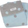 Zaffiro Grijs & Blauw Gestipt 75 X 100 Cm Wiegdeken 15045 -Baby Thuis Verkoop grijslichtblauwstippen145926217056fa92dabf237 4