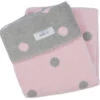 Zaffiro Grijs & Roze Gestipt 100 X 150 Cm Ledikantdeken 15342 -Baby Thuis Verkoop grijsrozestippen 4