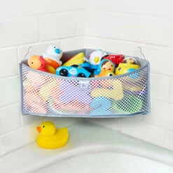 Munchkin High ’n Dry Bath Organizer Grey Badspeeltjes Houder 012511 -Baby Thuis Verkoop hoekbadopberger 2 1920x1920