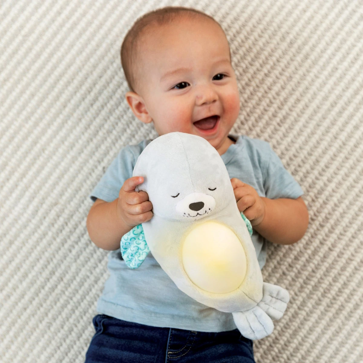 Infantino 3-in-1 Sounds & Lights Soothing Zeehond Nachtlampje BK-302032 7 Infantino 3-in-1 Sounds & Lights Soothing Zeehond Nachtlampje BK-302032 - Afbeelding 5