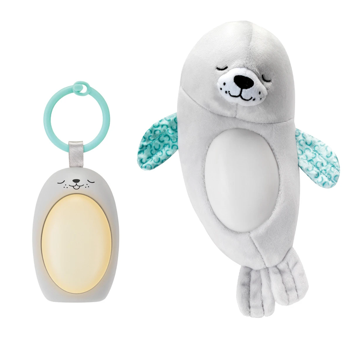 Infantino 3-in-1 Sounds & Lights Soothing Zeehond Nachtlampje BK-302032 3 Infantino 3-in-1 Sounds & Lights Soothing Zeehond Nachtlampje BK-302032