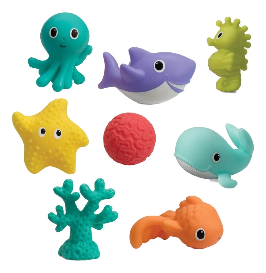 Infantino Aquarium Badspeeltjes BK-305031 3 Infantino Aquarium Badspeeltjes BK-305031