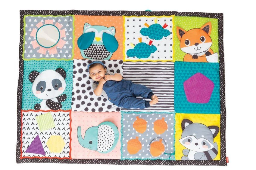 Infantino Fold & Go Giant 125 X 165 Cm Speelkleed BK-313000 4 Infantino Fold & Go Giant 125 X 165 Cm Speelkleed BK-313000 - Afbeelding 2