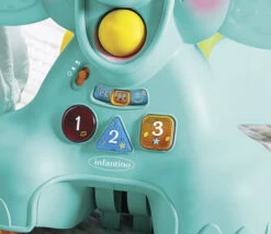 Infantino Sensory Ollie 3-in-1 Olifant Loopwagen BK-217023 -Baby Thuis Verkoop infantino ollie olifant 3 in 1 loopwagen 5