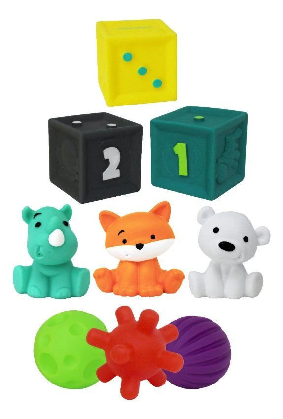 Infantino Tub O' Toys Badspeelgoed BK-216289 3 Infantino Tub O' Toys Badspeelgoed BK-216289