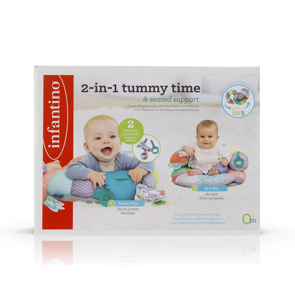 Infantino Tummy Time & Seated Support Steunkussen BK-313006 9 Infantino Tummy Time & Seated Support Steunkussen BK-313006 - Afbeelding 7