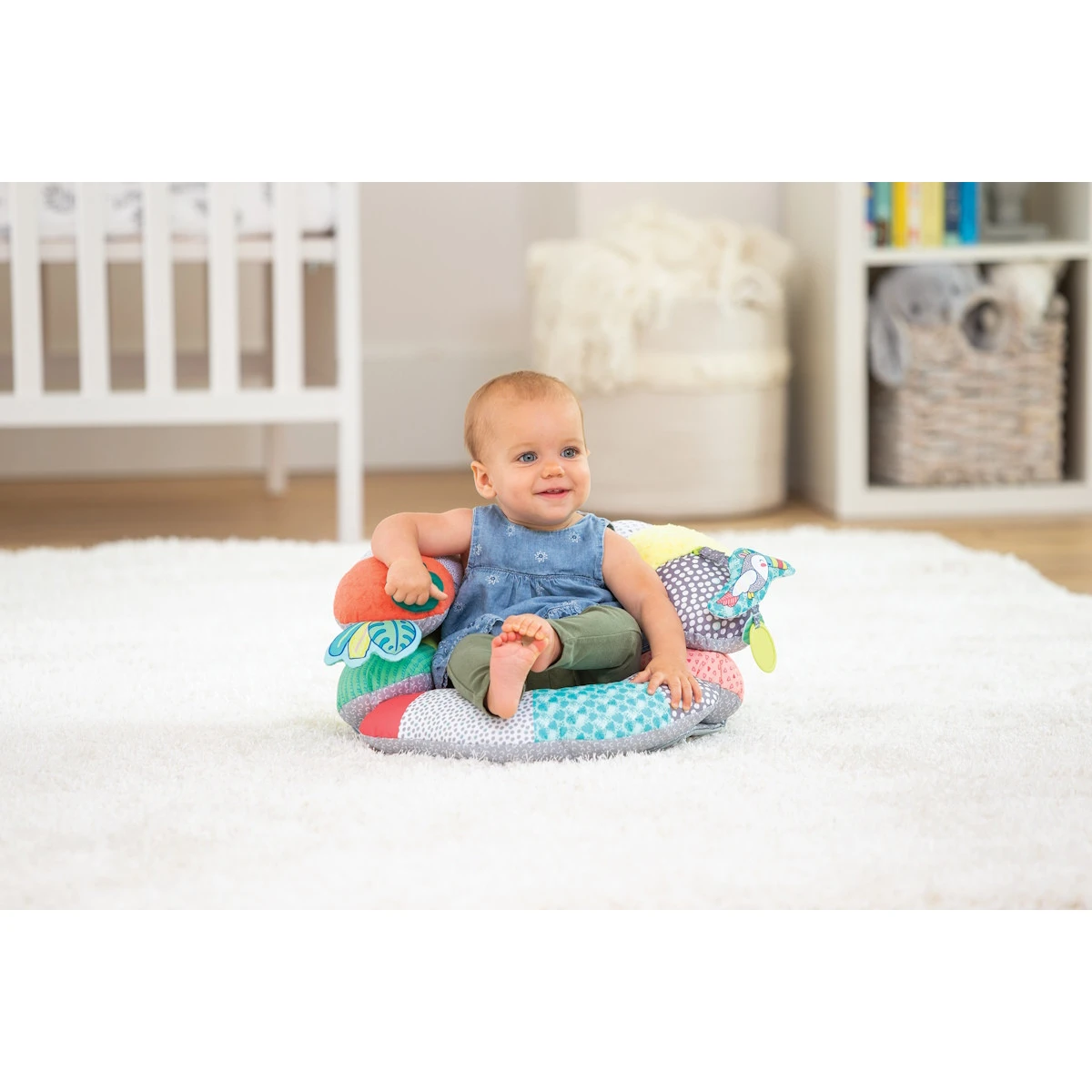 Infantino Tummy Time & Seated Support Steunkussen BK-313006 7 Infantino Tummy Time & Seated Support Steunkussen BK-313006 - Afbeelding 5