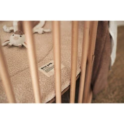 Jollein Boucle Naturel 95 Cm Rond Boxkleed 017-537-66060 -Baby Thuis Verkoop jollein boucle naturel 95 cm rond boxkleed 017 537 66060 1 1