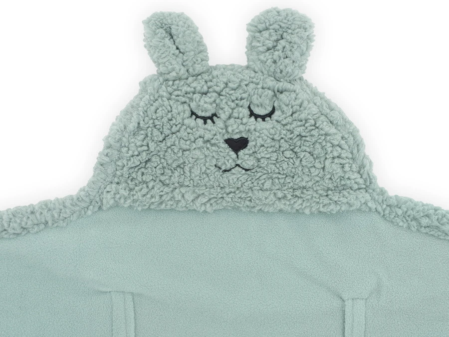 Jollein Bunny Ash Green Wikkeldeken 032-566-66018 5 Jollein Bunny Ash Green Wikkeldeken 032-566-66018 - Afbeelding 3