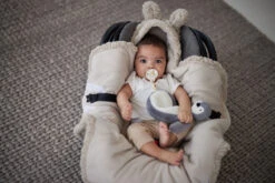 Jollein Bunny Nougat Wikkeldeken 032-566-66019 -Baby Thuis Verkoop jollein bunny nougat wikkeldeken 032 566 66019 5