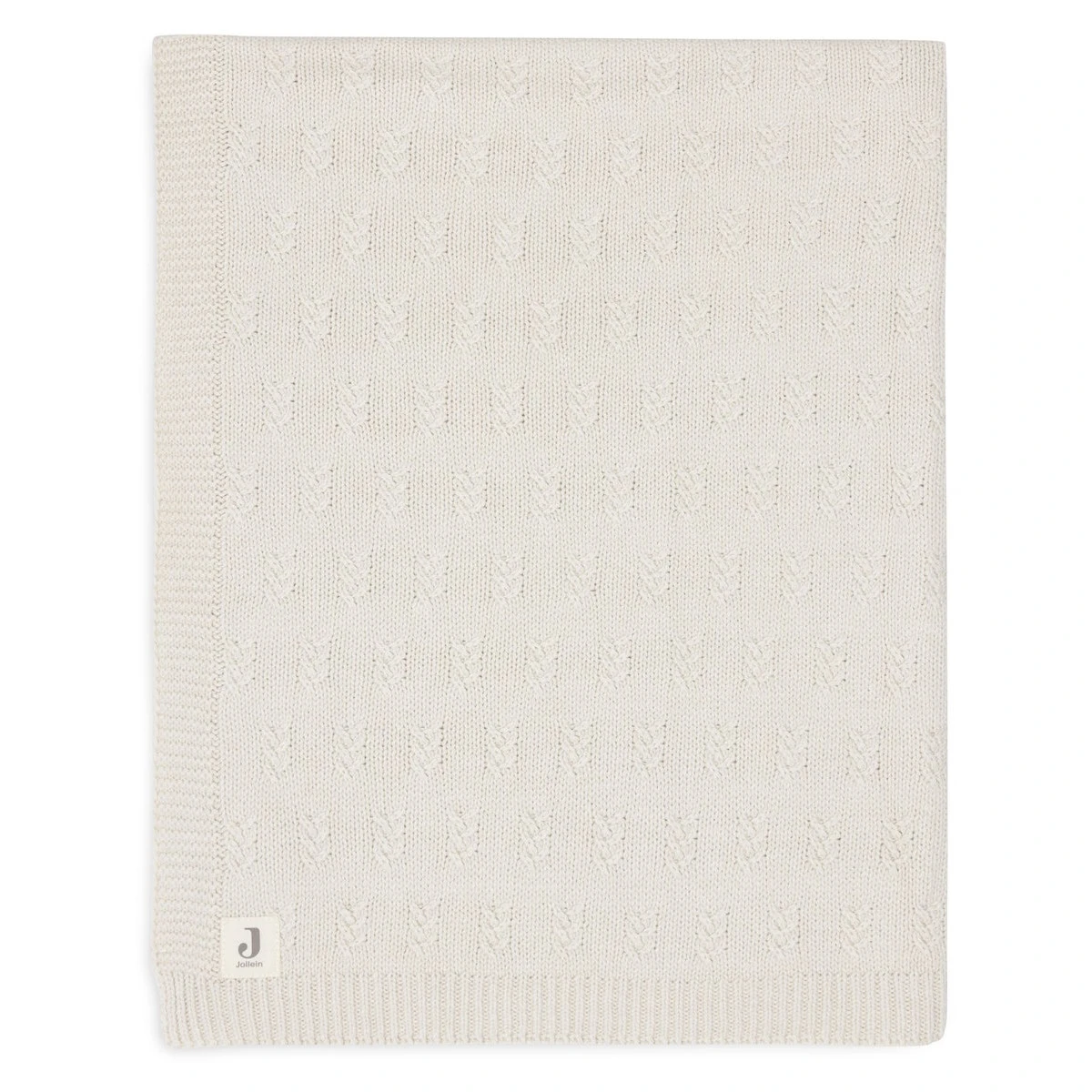 Jollein Grain Knit Oatmeal 75 X 100 Cm Wiegdeken 516-511-67047 - Afbeelding 2