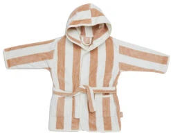 Jollein Stripe Terry Biscuit 1-2jr Badjas 060-808-67000