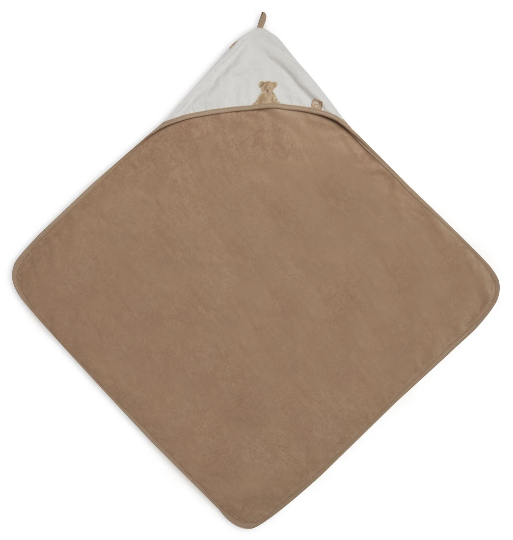 Jollein Teddy Bear 75 X 75 Cm Badcape 534-836-66095 4 Jollein Teddy Bear 75 X 75 Cm Badcape 534-836-66095 - Afbeelding 2