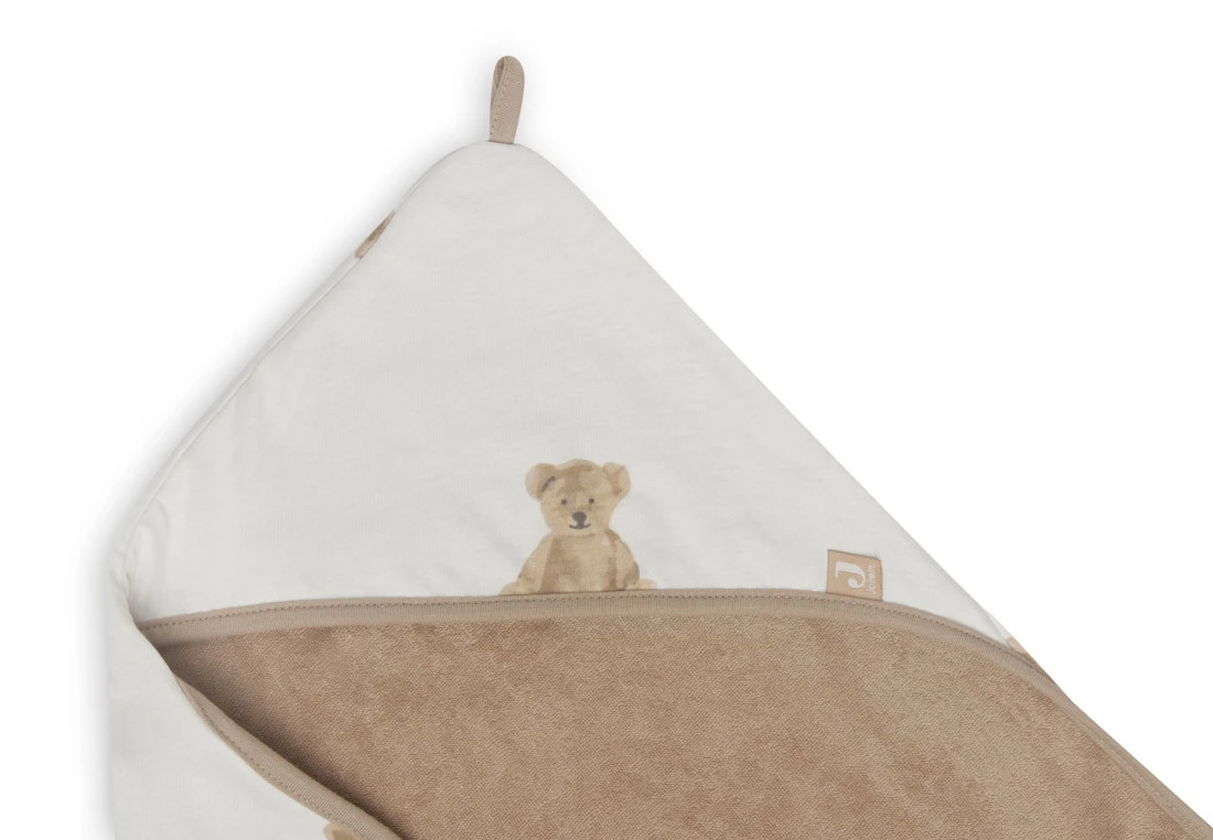 Jollein Teddy Bear 75 X 75 Cm Badcape 534-836-66095 6 Jollein Teddy Bear 75 X 75 Cm Badcape 534-836-66095 - Afbeelding 4