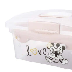 Keeeper Minnie Mouse Roze Draagbare Opbergbox Met Organizer 1220258124700 -Baby Thuis Verkoop keeeper minnie mouse roze draagbare opbergbox met organizer 1220258124700 4