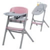 Kinderkraft Livy Aster Pink 4-in-1 Meegroeistoel Incl. Calmee Wipstoeltje KHLICA00PNK0000 -Baby Thuis Verkoop khlica00pnk0000 1920x1920