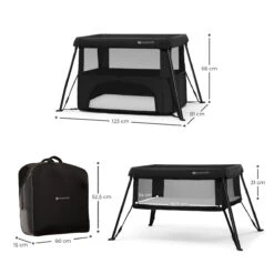 Kinderkraft Cami Black 3-in-1 Campingbed KLCAMI00BLK0000 -Baby Thuis Verkoop kinderkraft cami black 3 in 1 campingbed klcami00blk0000 4