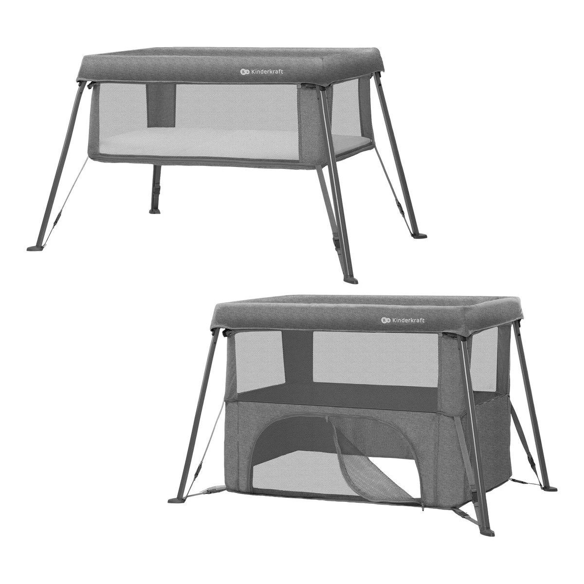 Kinderkraft Cami Grey 3-in-1 Campingbed KLCAMI00GRY0000 3 Kinderkraft Cami Grey 3-in-1 Campingbed KLCAMI00GRY0000