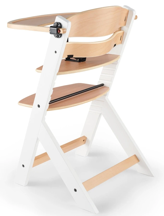 Kinderkraft Enock Wit/Naturel Houten Meegroei Kinderstoel KKKENOCWHT0000 6 Kinderkraft Enock Wit/Naturel Houten Meegroei Kinderstoel KKKENOCWHT0000 - Afbeelding 4