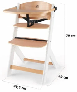 Kinderkraft Enock Grijs Meegroei Kinderstoel KKKENOCGRYF000 -Baby Thuis Verkoop kinderkraft enock wit meegroei kinderstoel kkkenocnat0000 7 1