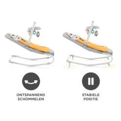 Kinderkraft Felio 2 Forest Yellow Bouncer Wipstoel KBFELI20YEL0000 -Baby Thuis Verkoop kinderkraft felio 2 forrest yellow bouncer wipstoel kbfeli20yel0000 4