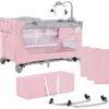 Kinderkraft Leody Pink Campingbed Met Accessoires KCLEOD00PNK00AC -Baby Thuis Verkoop kinderkraft leody pink campingbed met accessoires kcleod00pnk00ac 1920x1920