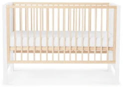 Kinderkraft Mia Wit Ledikant KKHMIAWHT0000 -Baby Thuis Verkoop kinderkraft mia wit ledikant incl. matras kkhmiawht000m 1 4 1