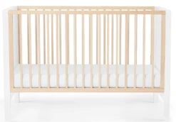 Kinderkraft Mia Wit Ledikant KKHMIAWHT0000 -Baby Thuis Verkoop kinderkraft mia wit ledikant incl. matras kkhmiawht000m 1 5 1