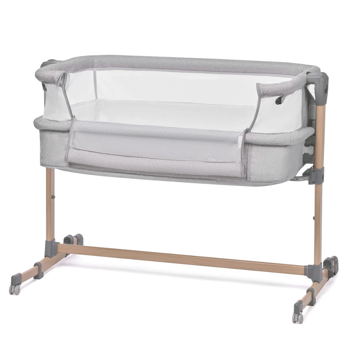Kinderkraft Neste Air Grey-Wood Wieg Aan Bed KKLNEAIRGRY00W 5 Kinderkraft Neste Air Grey-Wood Wieg Aan Bed KKLNEAIRGRY00W - Afbeelding 3
