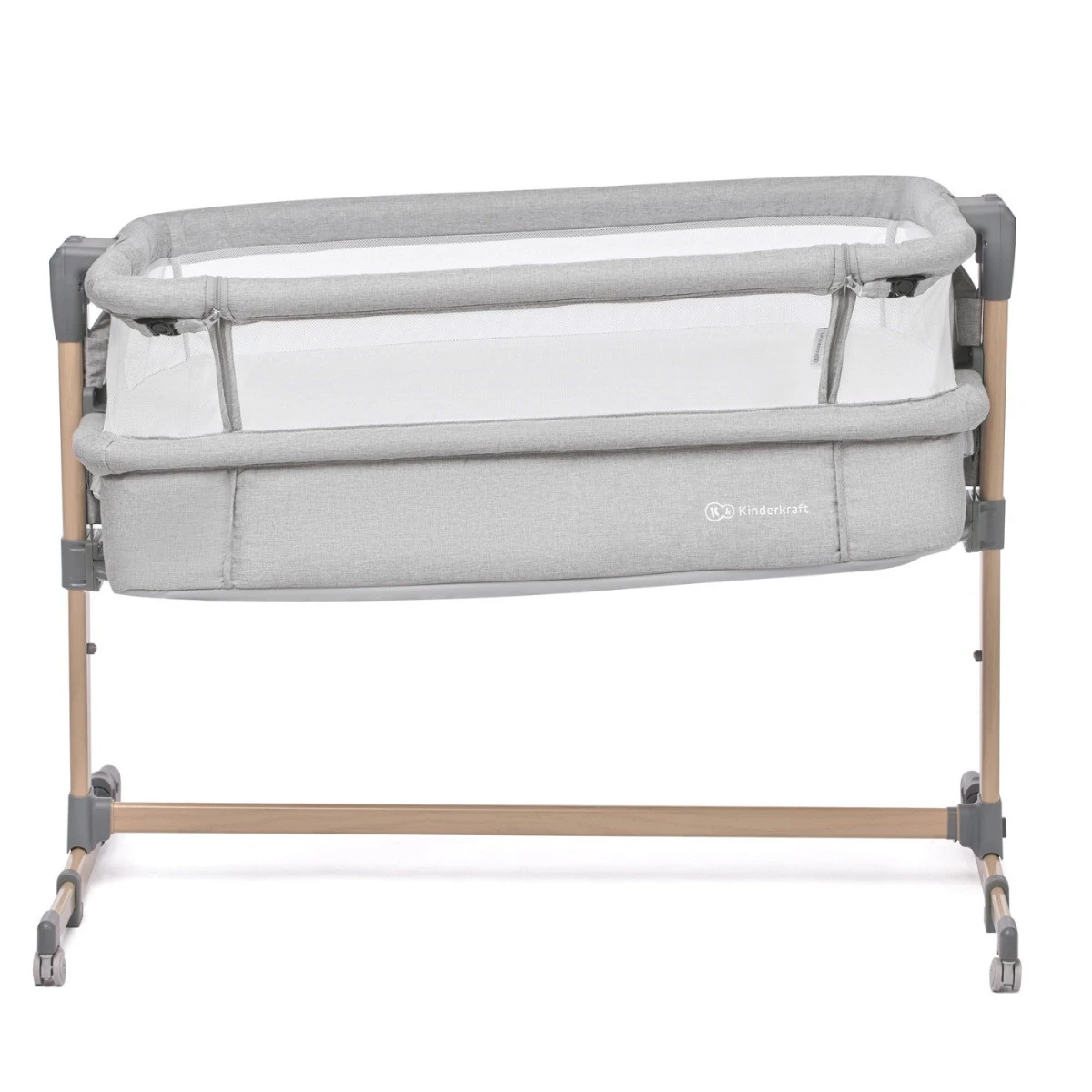 Kinderkraft Neste Air Grey-Wood Wieg Aan Bed KKLNEAIRGRY00W 6 Kinderkraft Neste Air Grey-Wood Wieg Aan Bed KKLNEAIRGRY00W - Afbeelding 4