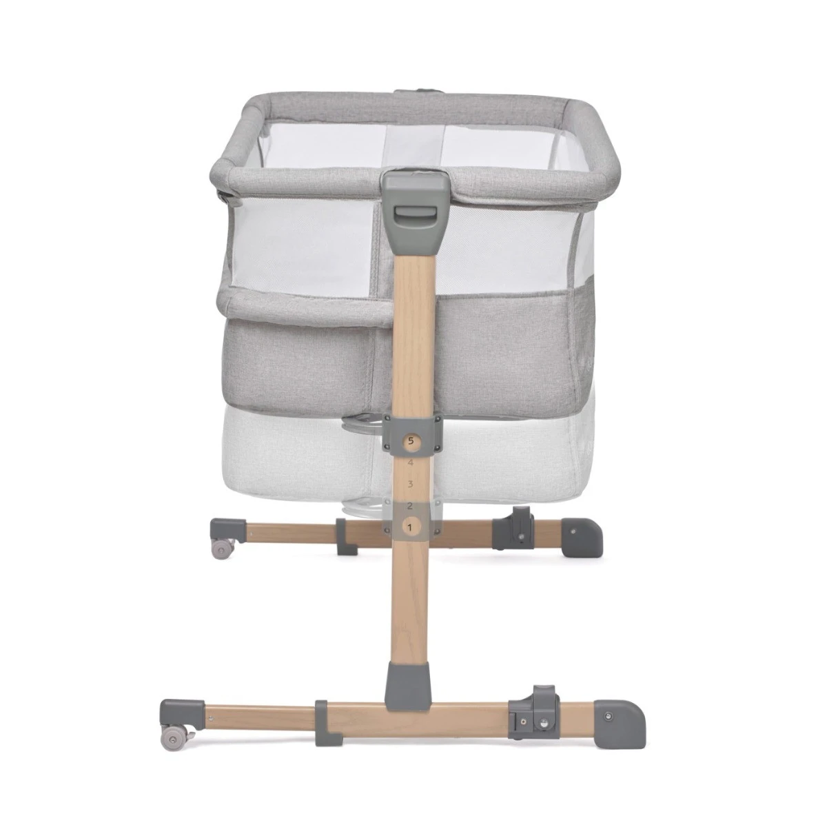 Kinderkraft Neste Air Grey-Wood Wieg Aan Bed KKLNEAIRGRY00W 7 Kinderkraft Neste Air Grey-Wood Wieg Aan Bed KKLNEAIRGRY00W - Afbeelding 5