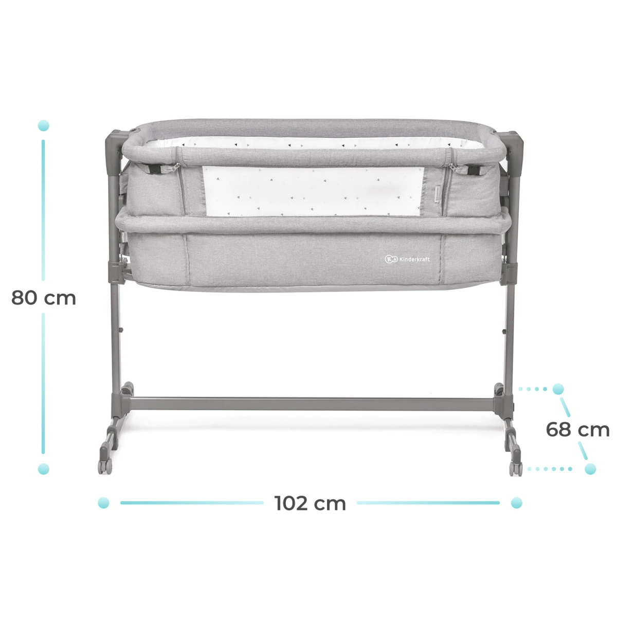Kinderkraft Neste Up Beige Wieg Aan Bed KKLNESTBEG000N 12 Kinderkraft Neste Up Beige Wieg Aan Bed KKLNESTBEG000N - Afbeelding 10