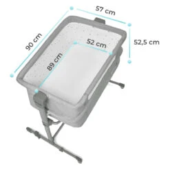 Kinderkraft Neste Up Beige Wieg Aan Bed KKLNESTBEG000N 24 Kinderkraft Neste Up Beige Wieg Aan Bed KKLNESTBEG000N -Baby Thuis Verkoop kinderkraft neste up grey light melange wieg aan bed kklnestgry000n 8 1