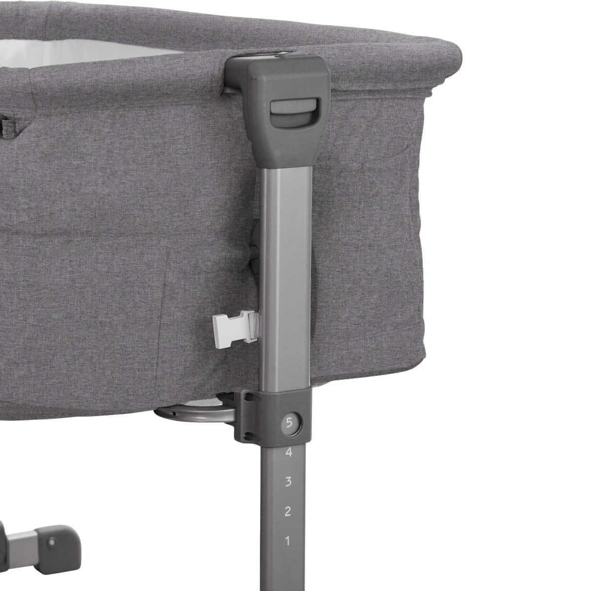 Kinderkraft Neste Up Grey Light Melange Wieg Aan Bed KKLNESTGRY000N 10 Kinderkraft Neste Up Grey Light Melange Wieg Aan Bed KKLNESTGRY000N - Afbeelding 8