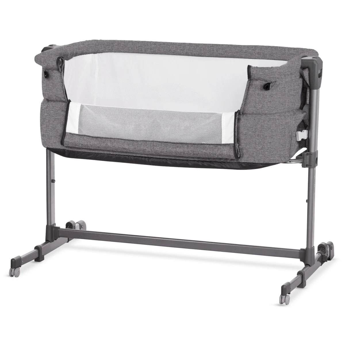 Kinderkraft Neste Up Melange Wieg Aan Bed KKLNESTGRYM00N 4 Kinderkraft Neste Up Melange Wieg Aan Bed KKLNESTGRYM00N - Afbeelding 2