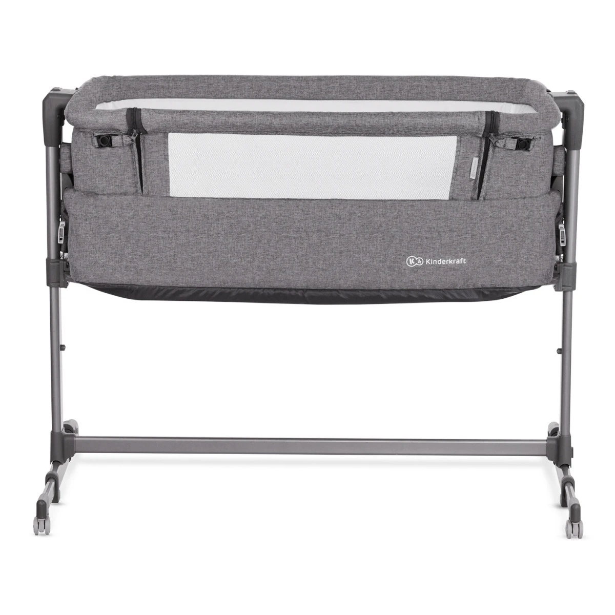 Kinderkraft Neste Up Melange Wieg Aan Bed KKLNESTGRYM00N 5 Kinderkraft Neste Up Melange Wieg Aan Bed KKLNESTGRYM00N - Afbeelding 3