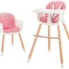 Kinderkraft Sienna Pink 2-in-1 Kinderstoel KKKSIENPNK0000 -Baby Thuis Verkoop kinderkraft sienna pink kinderstoel kkksienpnk0000 1