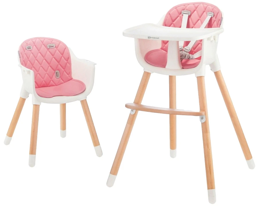 Kinderkraft Sienna Pink 2-in-1 Kinderstoel KKKSIENPNK0000 3 Kinderkraft Sienna Pink 2-in-1 Kinderstoel KKKSIENPNK0000