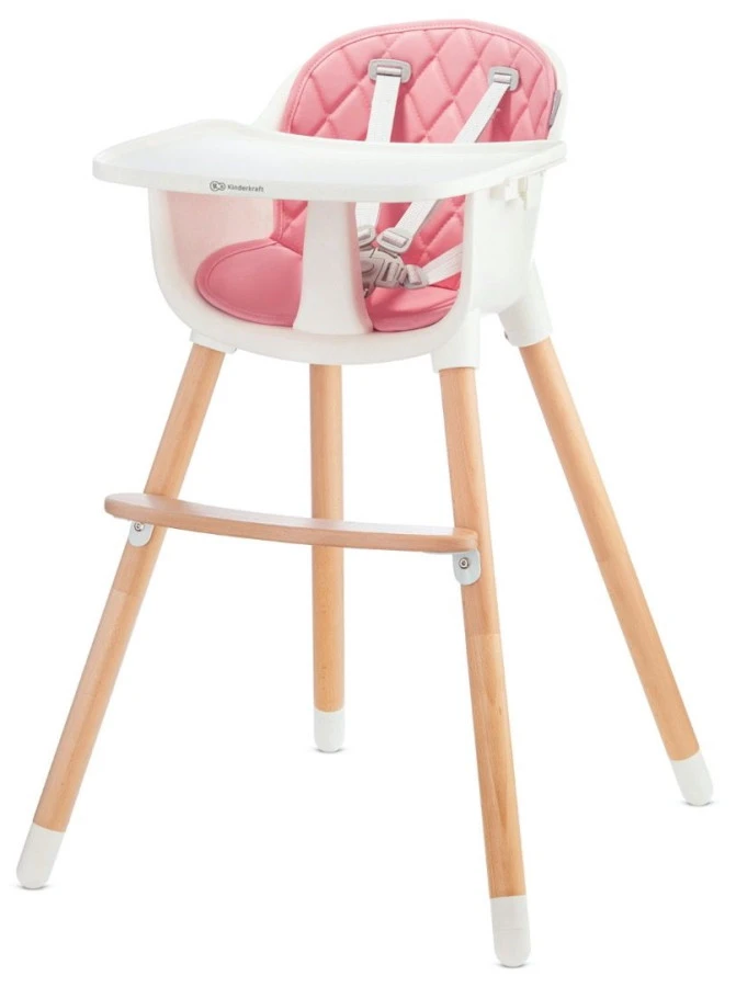 Kinderkraft Sienna Pink 2-in-1 Kinderstoel KKKSIENPNK0000 4 Kinderkraft Sienna Pink 2-in-1 Kinderstoel KKKSIENPNK0000 - Afbeelding 2