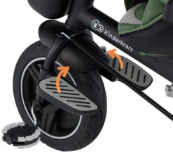 Kinderkraft Spinstep Green Driewieler KRSPST00GRE0000 -Baby Thuis Verkoop kinderkraft spinstep green driewieler krspst00gre0000 9 1