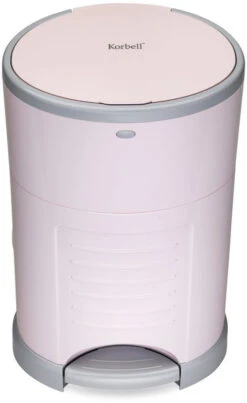 Korbell Pink Nappy Disposal System Luieremmer M250DSP -Baby Thuis Verkoop korbell luieremmer roze 1