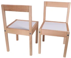 Kukka Wooden Set Tafel Met Stoeltjes KWS100 -Baby Thuis Verkoop kukka houten tafel met stoeltjes wks100 5 1