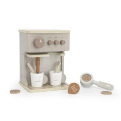 Label Label Nougat Houten Espresso Machine LLWT-37070 -Baby Thuis Verkoop label label nougat houten espresso machine 3