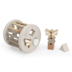 Label Label Nougat Houten Rollende Vormenstoof LLWT-37148 -Baby Thuis Verkoop label label nougat houten rollende vormenstoof llwt 37148 4